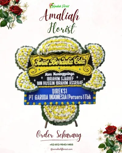 Papan Bunga Duka di Urimessing